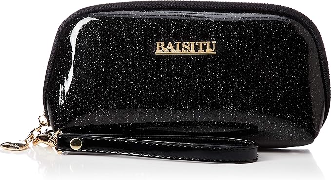 手拿包 女士 钱包 大容量 多功能 化妆包 小物件收纳 钱包 a0725 黑色